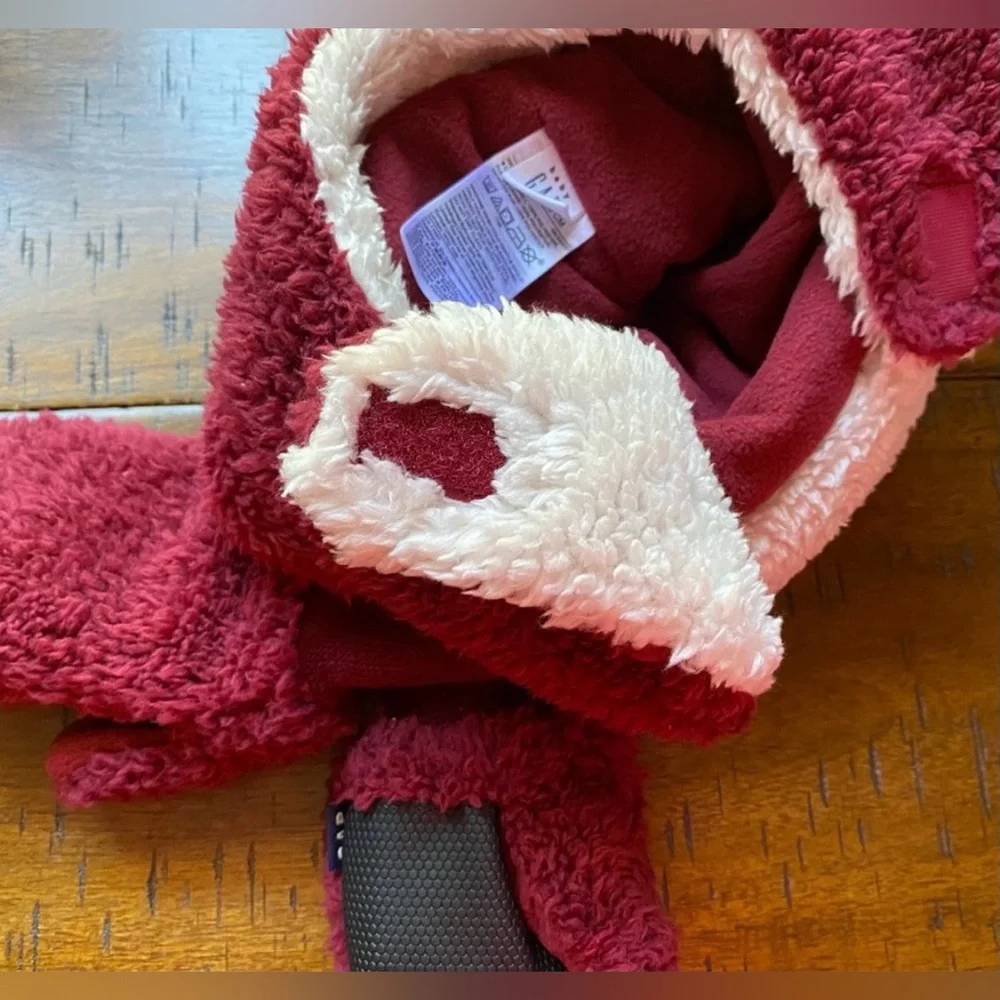 •NWT•Baby Gap Sherpa Trapper Hat/Mitten Set